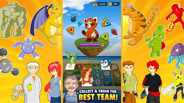 Huấn luyện quái thú trong Dragon Poke GO