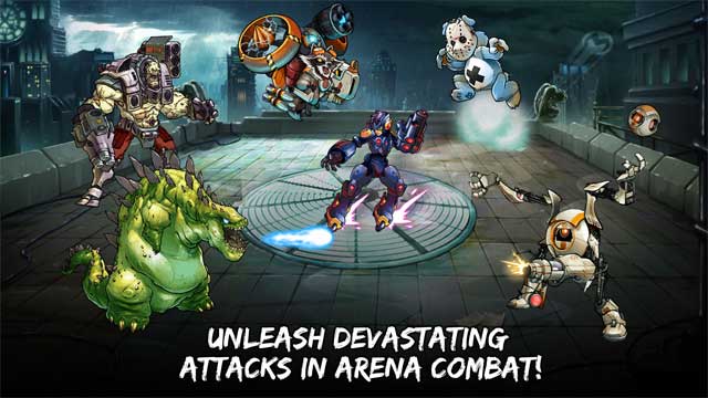 Giải phóng những cú tấn công uy lực trong đấu trường PvP gay cấn của Mutants: Genetic Gladiators