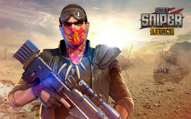Best Sniper Legacy là game bắn khủng long và zombie thời hậu tận thế