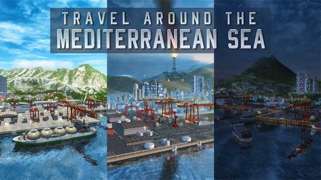 Du hành khắp vùng biển Địa Trung Hải trong Ship Sim 2019 