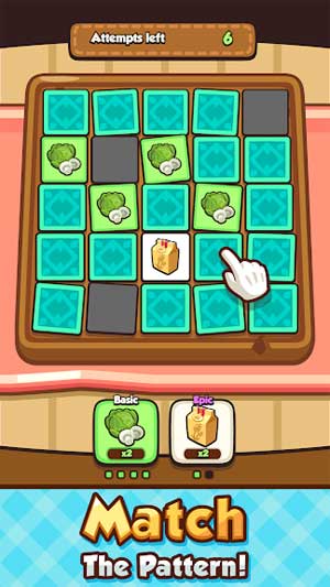 Chơi các mini game để lấy nguyên liệu