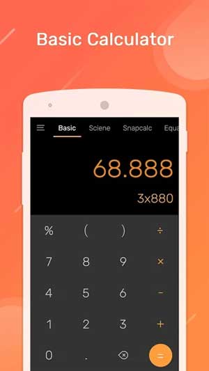 Smart Calculator cho Android tích hợp nhiều loại máy tính