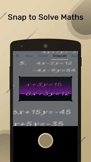 Chụp ảnh để giải toán