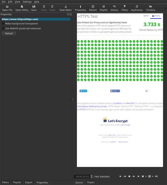 Cập nhật Shotcut 19.0.4