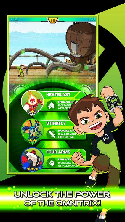 Mở khóa sức mạnh của Omnitrix và giải cứu thế giới