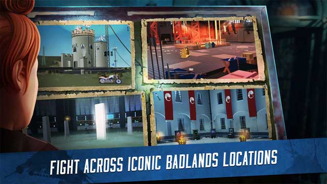 Chiến đấu tại các địa điểm mang tính biểu tượng từ phim Into The Badlands