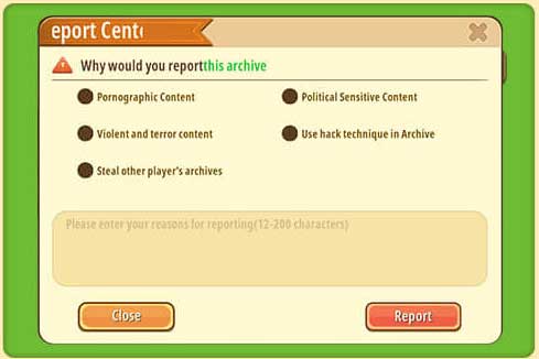 Mini World tối ưu hóa hệ thống báo cáo