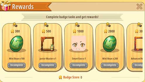 Mini World có nhiều phần thưởng giá trị