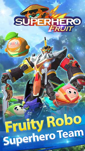 Tập hợp một đội quân siêu anh hùng gồm các nhân vật trái cây ngộ nghĩnh