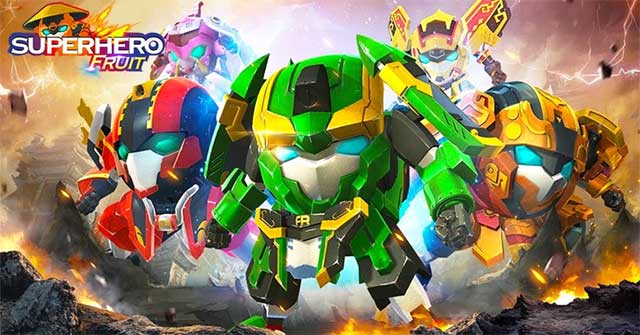 Superhero Fruit là game hành động vui nhộn dựa trên bộ phim hoạt hình Robo Trái cây
