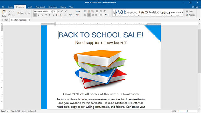Giao diện chính của ứng dụng File Viewer Plus 3