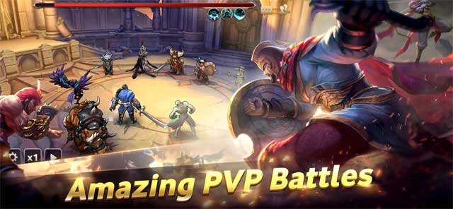 Tham gia các cuộc chiến PvP kịch tính trong Rise of Heroes