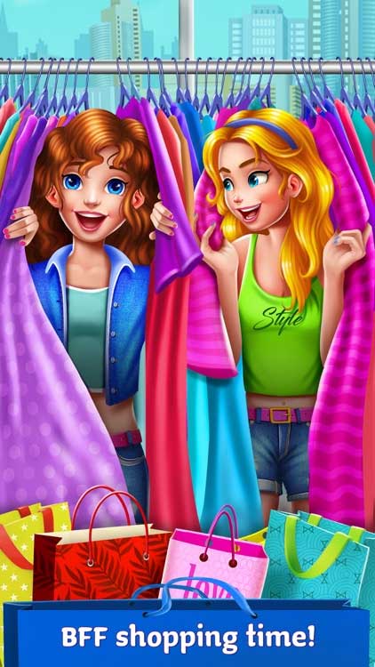 Game mua sắm và làm đẹp cùng bạn thân - BFF Shopping Spree
