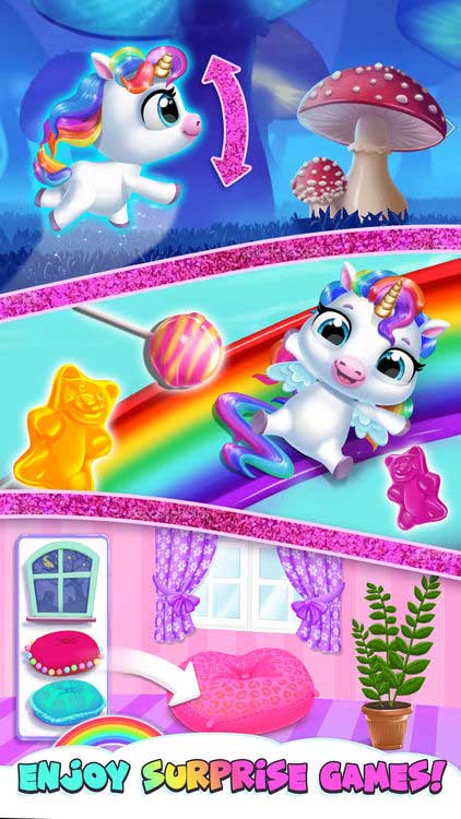 Chơi các trò chơi vui nhộn với bé kỳ lân trong My Little Unicorn