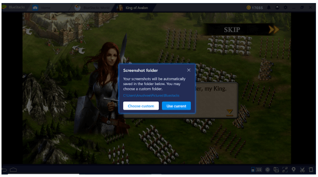 Tính năng tự động lưu của BlueStacks