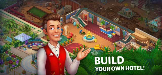 Hidden Hotel cho phép người chơi xây dựng khách sạn theo phong cách tùy thích