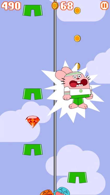 Né tránh mọi chiếc quần và sự truy đuổi của Gumball