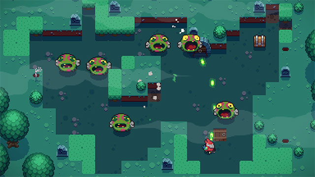 Chơi game với góc nhìn từ trên xuống giúp bao quát toàn bộ đấu trường