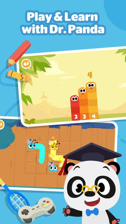 Vừa học vừa chơi với Dr. Panda