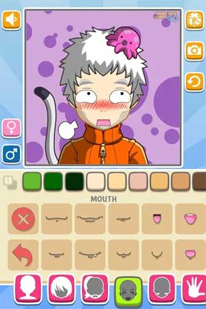 App cung cấp nhiều biểu cảm khuôn mặt đa dạng