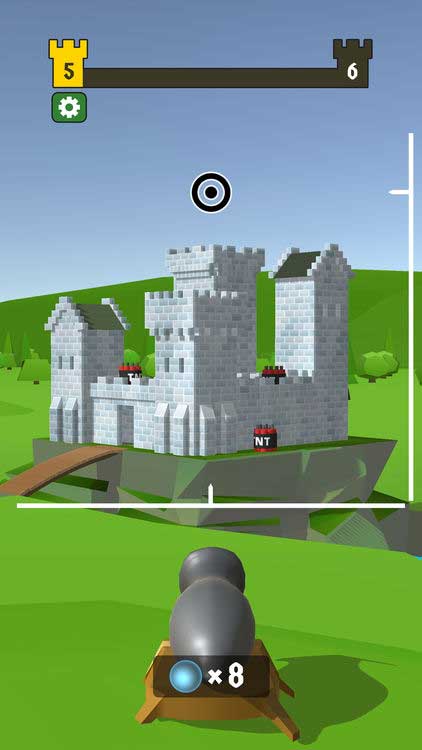 Game đập phá các tòa lâu đài xả stress hữu hiệu - Castle Wreck