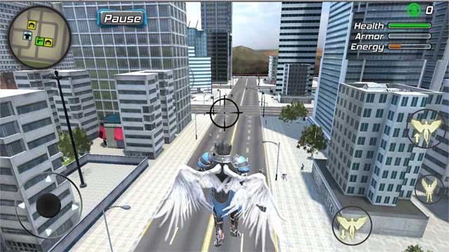 Trở thành một hiệp sĩ đường phố và chống lại bọn tội phạm trong Crime Angel Superhero