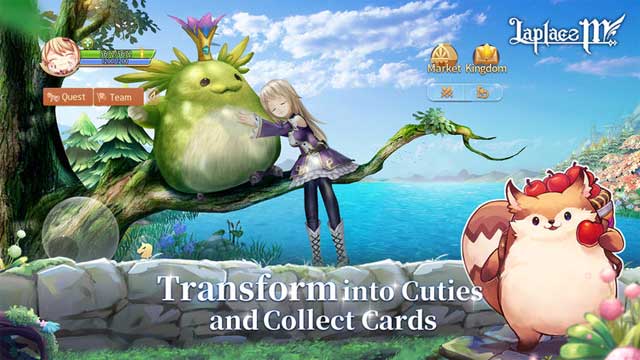 Biến đổi các sinh vật dễ thương và thu thập lá bài linh hồn