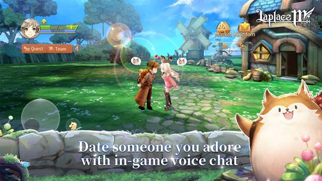 Trò chuyện với người chơi trên toàn cầu bằng tính năng voice chat của Laplace M