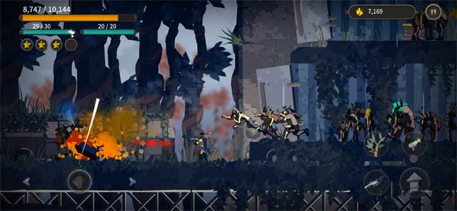 Tìm và tấn công vào điểm yếu của zombie để hạ gục chúng dễ dàng hơn