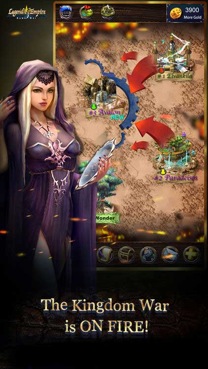 Thành lập liên minh và cùng nhau chiến đấu vì lợi ích chung trong Legend of Empire