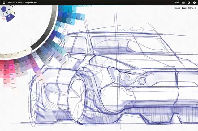 Bánh xe màu Copic giúp thể hiện ý tưởng màu sắc một cách chuẩn nhất