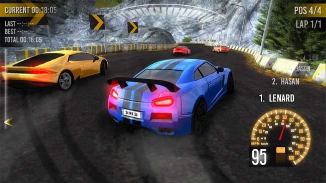 Extreme Asphalt : Car Racing cho Android có bộ sưu tập xe đua phong phú
