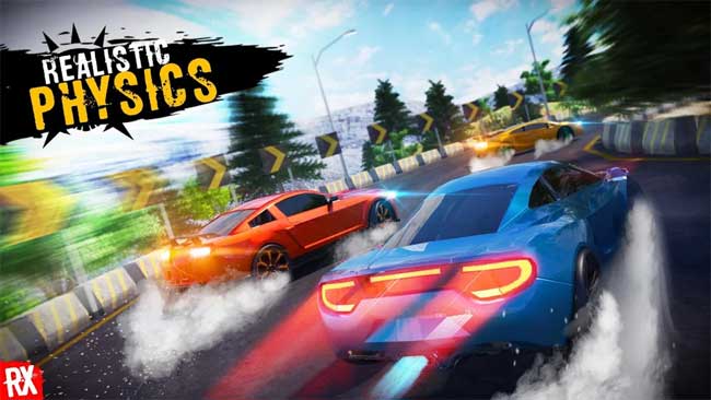 Lối chơi Extreme Asphalt : Car Racing cho Android dựa trên vật lý thực tế