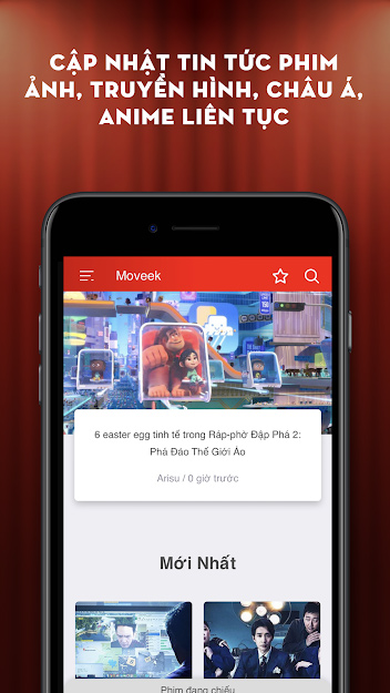 Cập nhật thông tin phim ảnh mới nhất