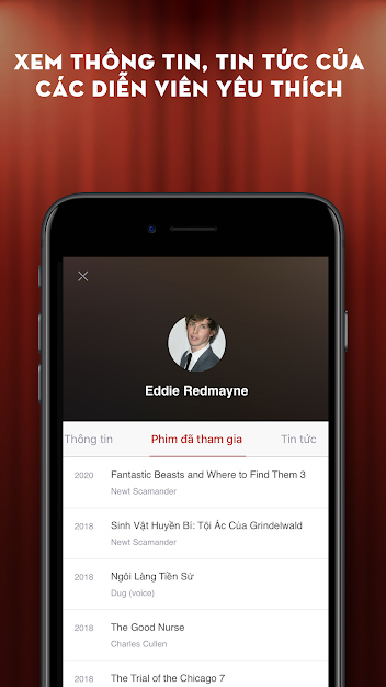 Thông tin phim trên Moveek