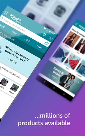 App cung cấp hàng triệu mặt hàng đa dạng