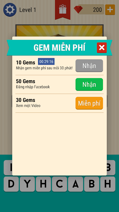Game Đuổi hình bắt chữ 