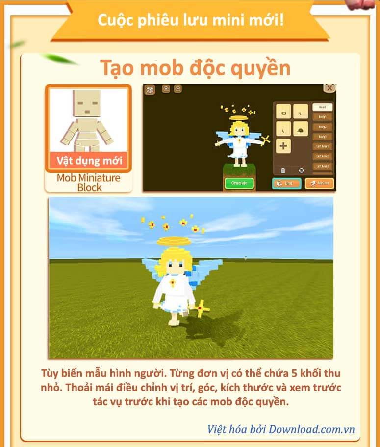 Chuyến phiêu lưu mới trong Mini World