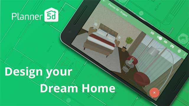 Thiết kế ngôi nhà mơ ước của bạn với ứng dụng Planner 5D cho Android