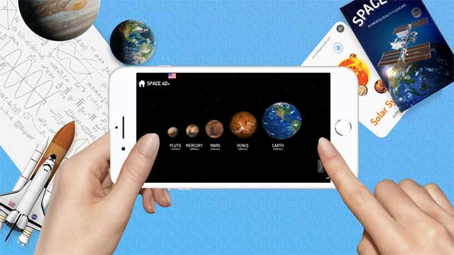 Khám phá không gian bao la rộng lớn với công nghệ AR bằng Space 4D+