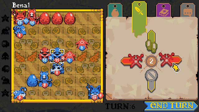 Gameplay chiến thuật theo lượt tốc độ nhanh, hấp dẫn
