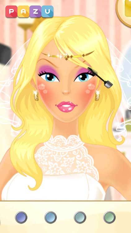 Makeup Girls Wedding có 6 nhân vật khác nhau