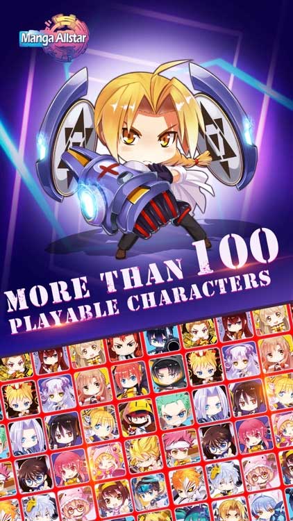 Game nhập vai hành động với hơn 100 nhân vật đến từ những bộ truyện tranh kinh diển - Manga Allstar