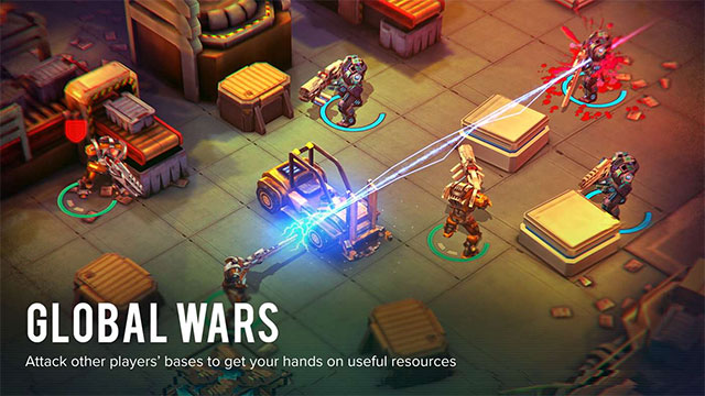 Chiến đấu để tranh giành tài nguyên và bảo vệ trái đất