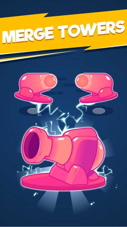 Đặt vũ khí tại 4 vị trí trên chiến trường để ngăn chặn đội quân bóng bay