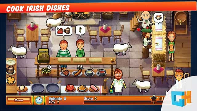 Quản lý nhà hàng của Emily trong game Delicious - Emily's Wonder Wedding cho Android