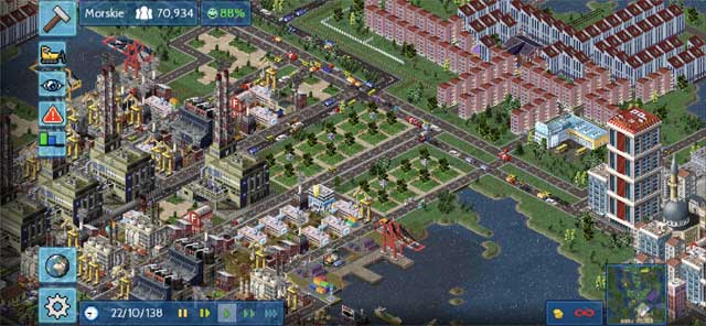 Game xây dựng thành phố phong cách cổ điển - TheoTown