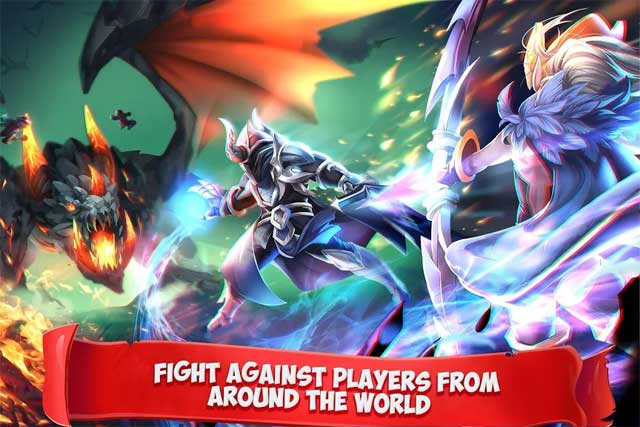 Chiến đấu chống lại game thủ từ khắp nơi trên thế giới