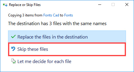 Cài đặt font TTF trên AutoCAD