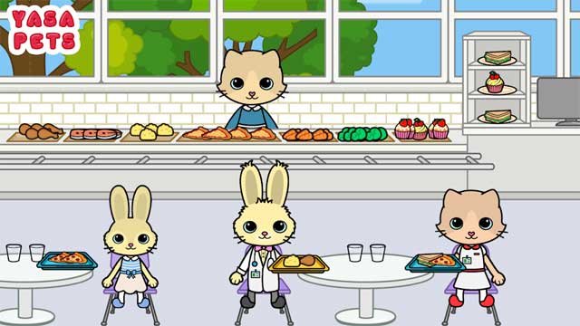Thưởng thức những món ăn ngon tại căn tin bệnh viện Yasa Pets Hospital for Android
